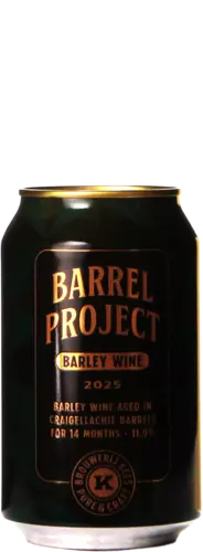 Kees Barrel Project 2025 Barley Wine Aged In Craigellachie Barrels