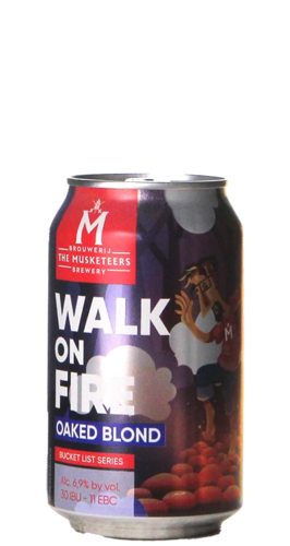 The Musketeers Walk On Fire