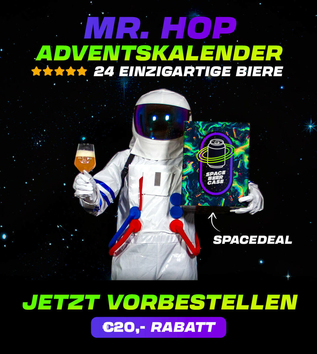 Der Mr. Hop Biere Adventskalender 2024